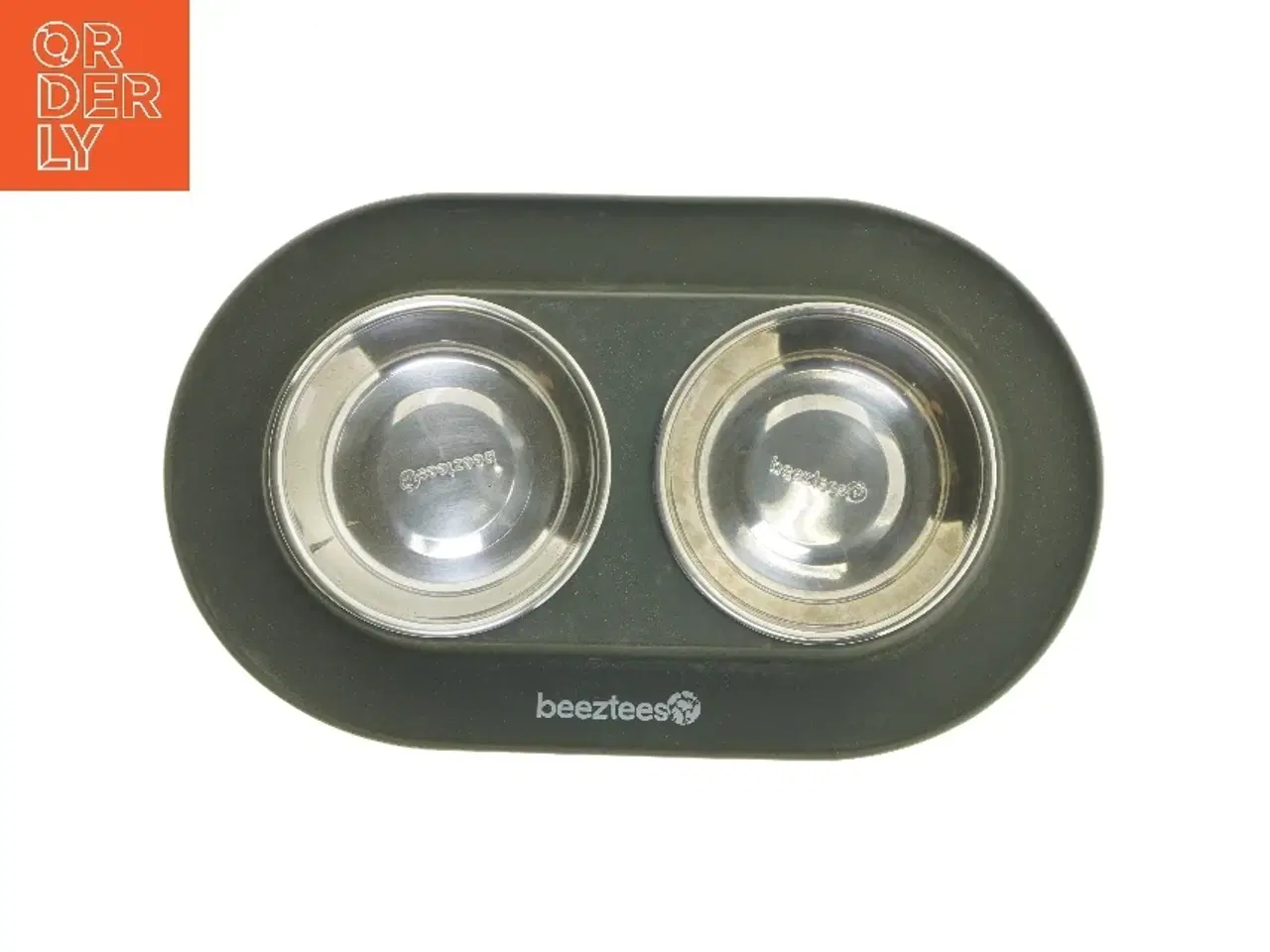 Billede 1 - Beeztees dobbelt madskål til kæledyr fra Beeztees (str. 40 cm)