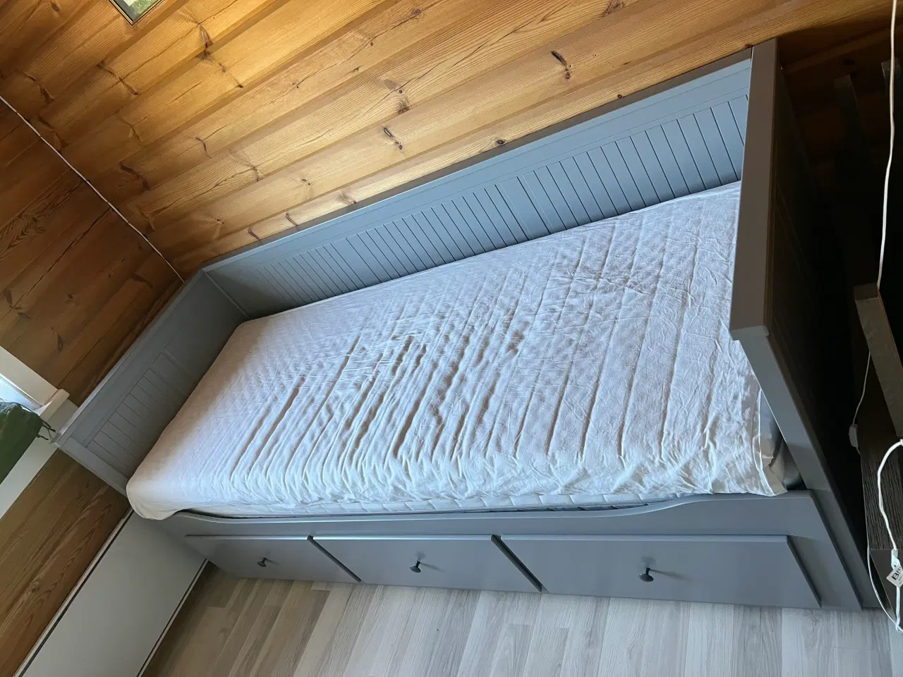 Billede 1 - Seng med udtræk 80/160 cm 
