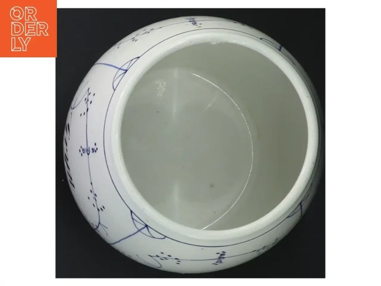 Billede 4 - Musselmalet porcelænskrukke med låg fra Villeroy & Boch (str. 16 cm)