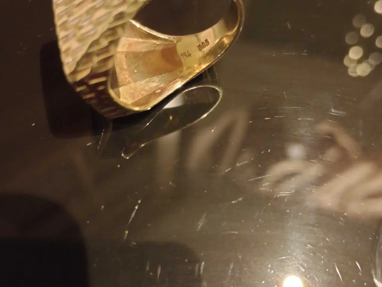 Billede 1 - Herre guldring 14 kr,585