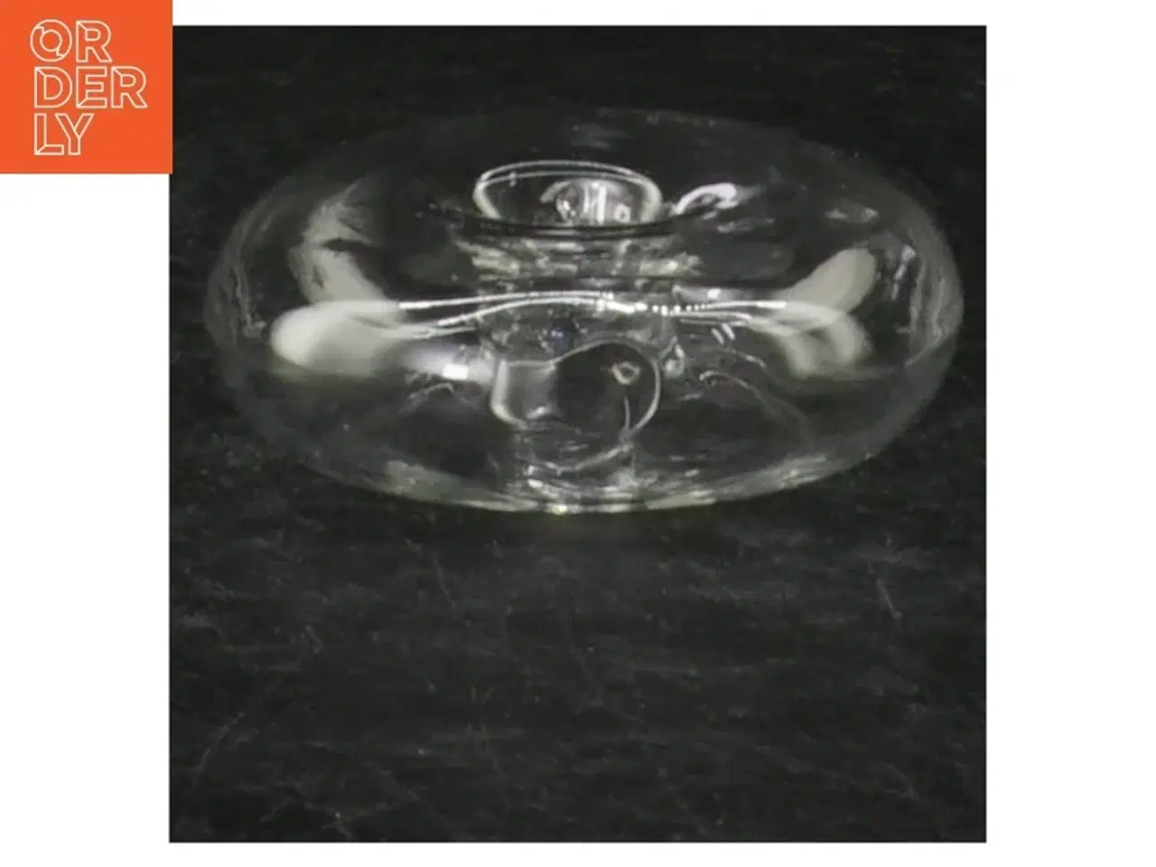 Billede 2 - Glas fyrfadstage (str. Ø 6 cm)