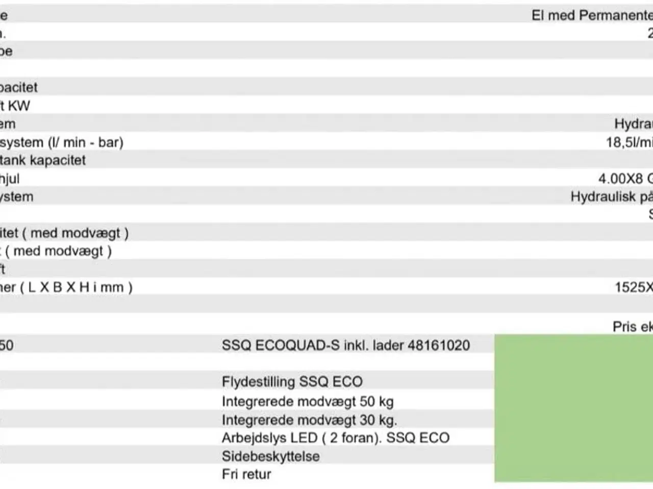 Billede 9 - Cast Worky Quad SSQ Eco