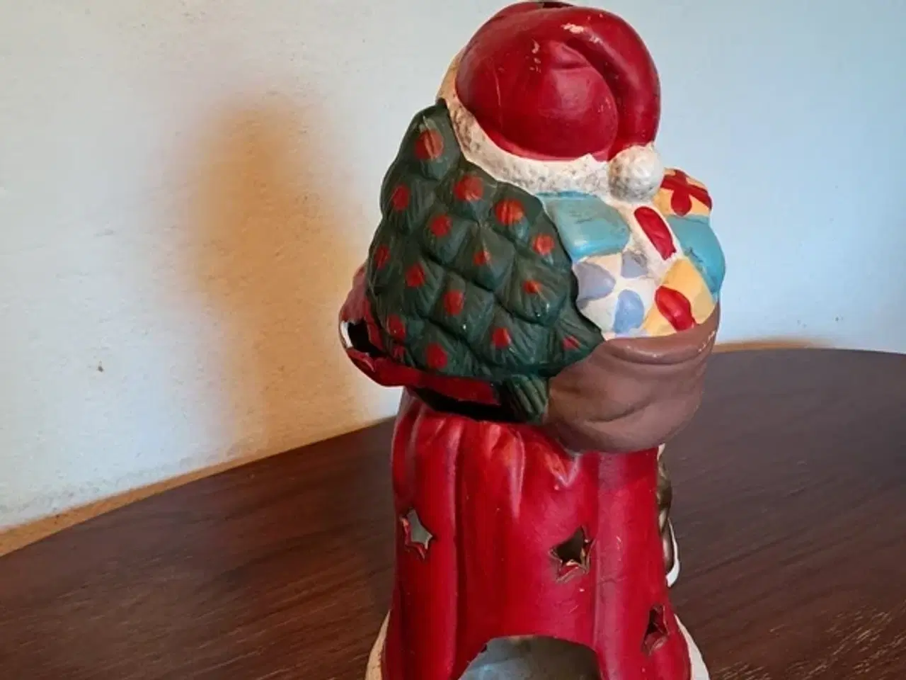 Billede 3 - Retro julemandsfigur til fyrfadslys