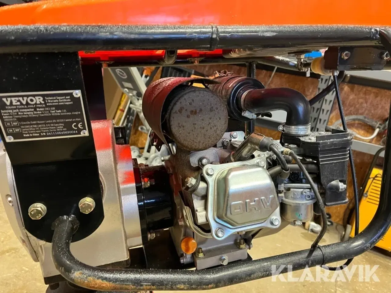 Billede 6 - Jordloppe / stamper Vevor CNCJ-80K