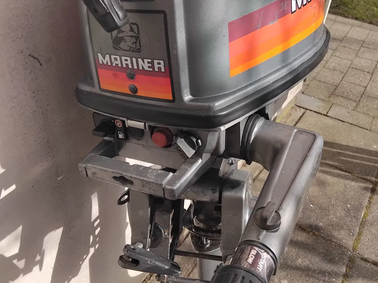 Billede 2 - Fin 4 hk påhængsmotor 2 takter.