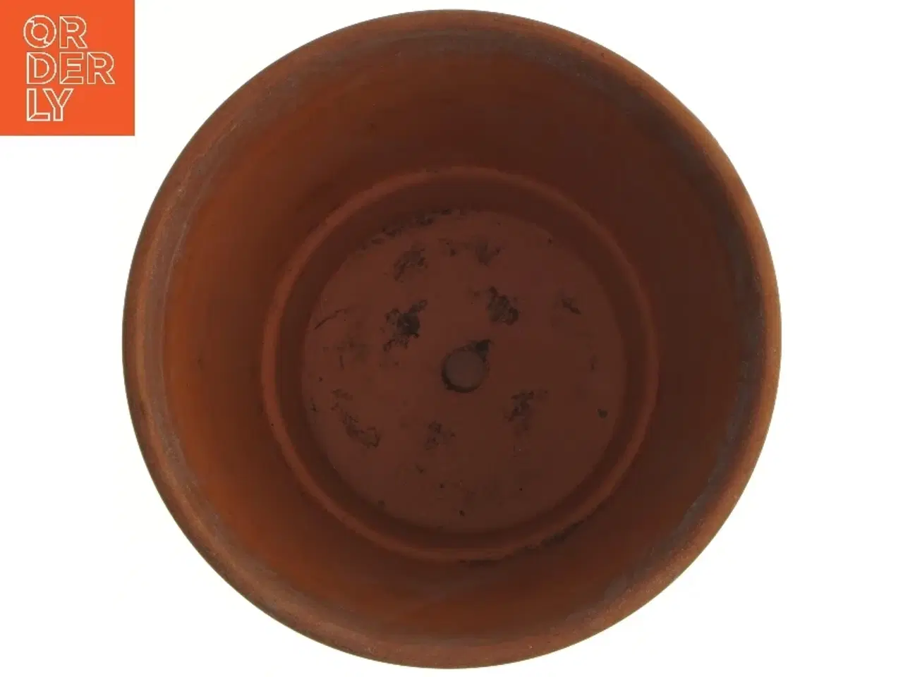 Billede 3 - Terracotta urtepotteskjuler med underskål (str. Ø 20 cm)