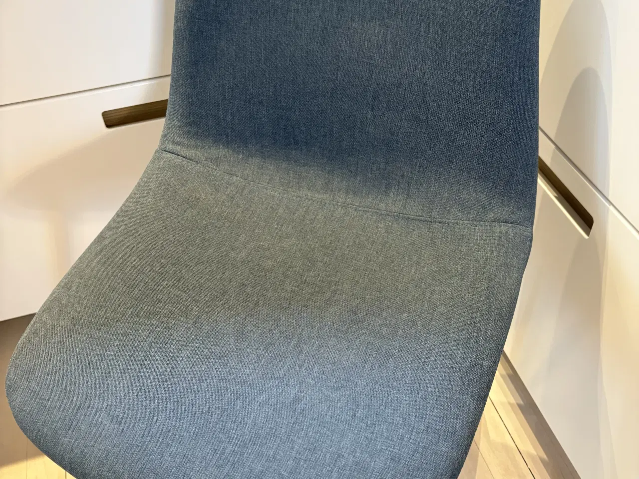 Billede 1 - Stole m.stofbetræk (2 stk.)