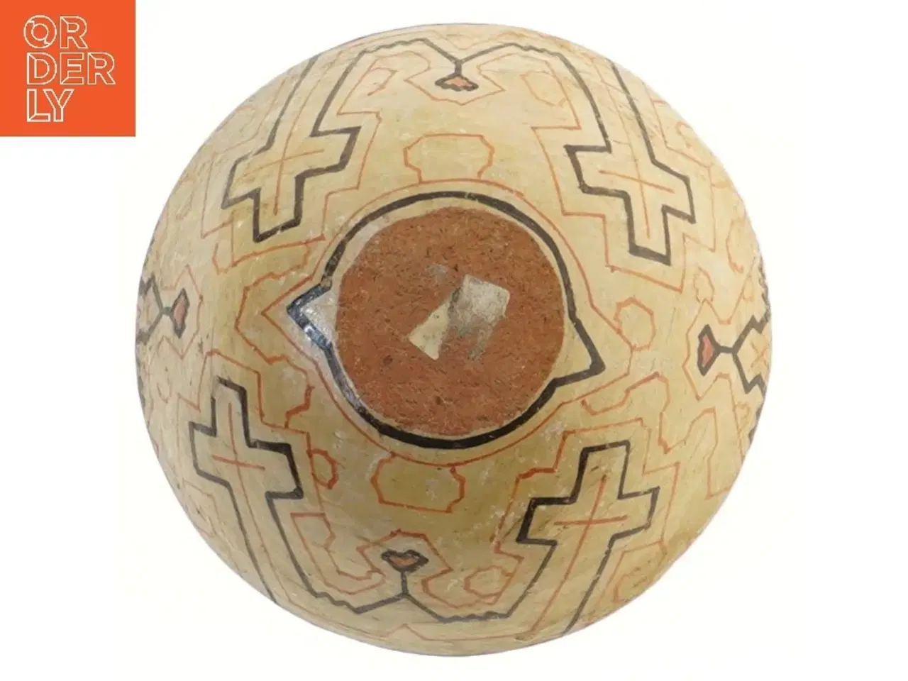 Billede 2 - Dekorativ keramikskål (str. Ø 15,5 cm)