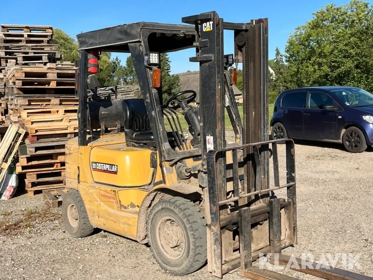 Billede 2 - Gastruck Caterpiller Heden