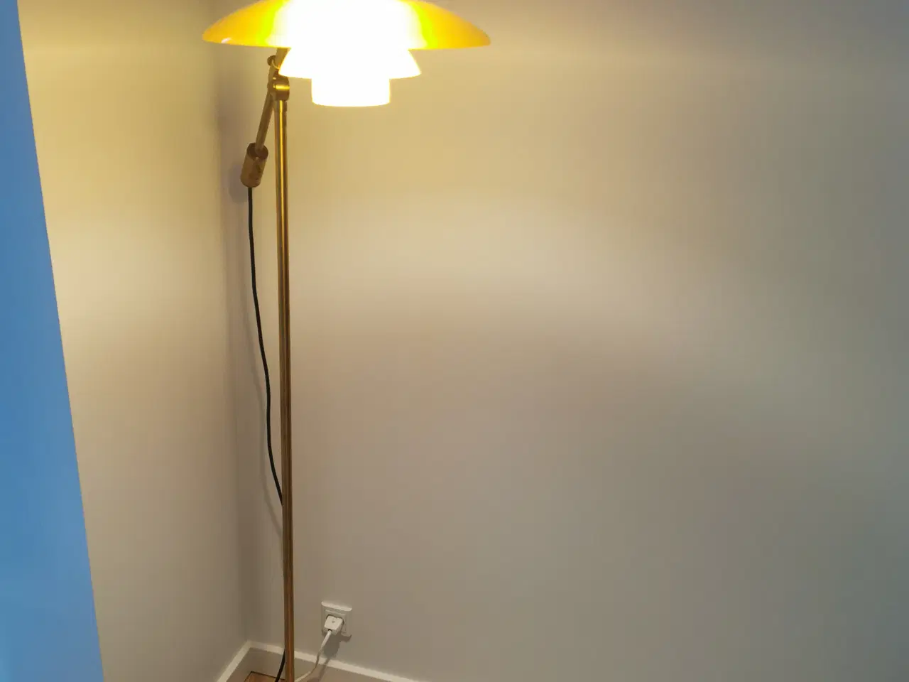 Billede 4 - PH Vandpumpen messing stander lampe 