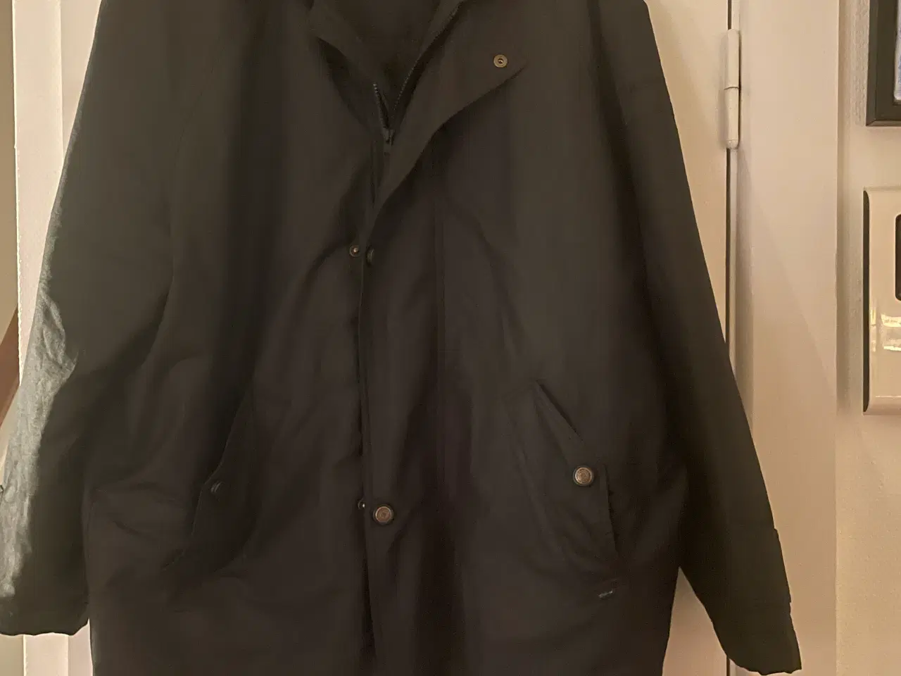 Billede 1 - Bison club, frakke oilskin str XL