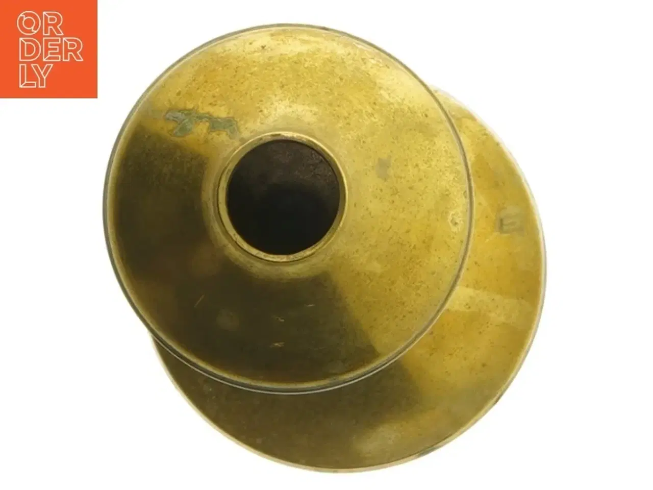 Billede 3 - Messing lysestage (str. 18 cm)