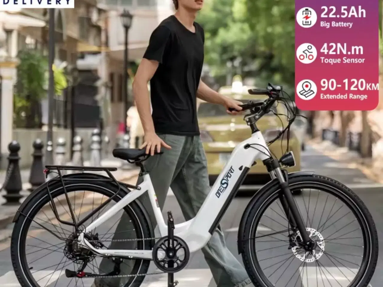 Billede 3 - El cykel Onesport Pro Ot05