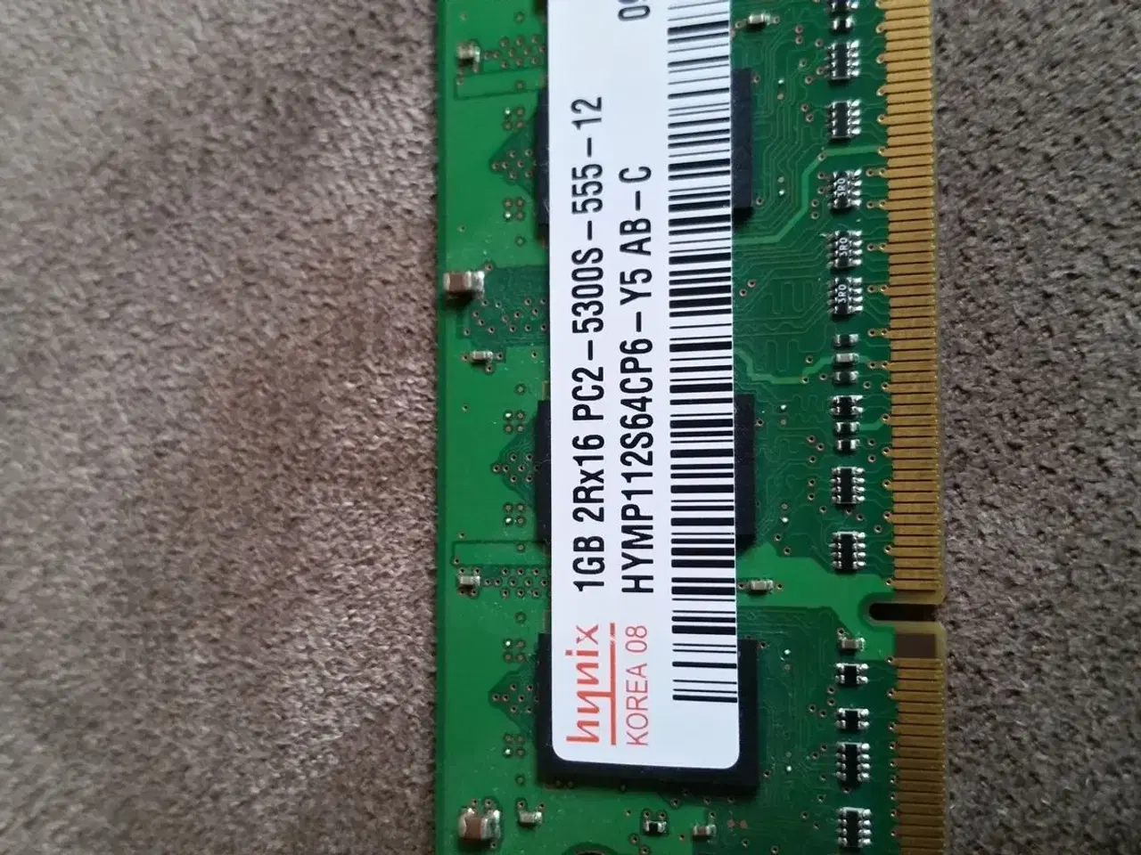 Billede 4 - 2GB + 2GB + 1GB DDR2 ram (bærbar)