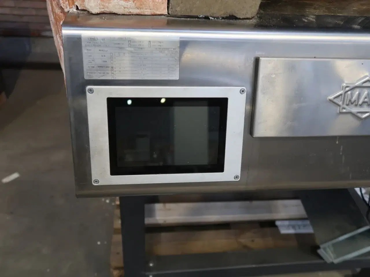 Billede 9 - Demo pizzaovn roterende stenplade Ø95CM, MAM MFRC115