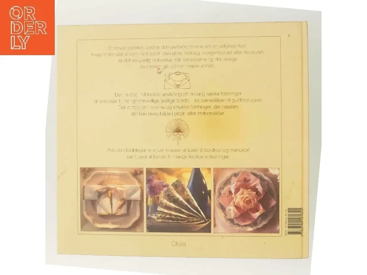 Billede 3 - Servietfoldning & klipperier til festen af Mette Nørby (Bog)