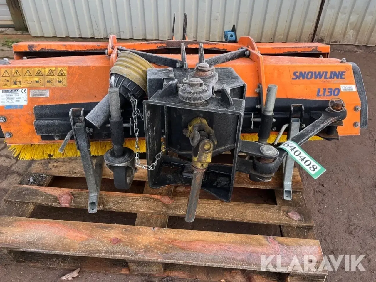 Billede 12 - Kost Hydroman Snowline L130-2000 med opsamler