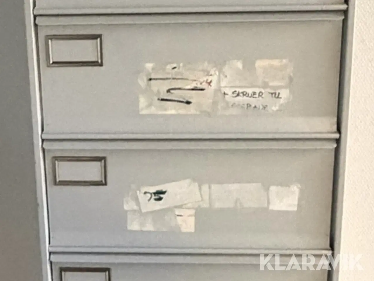 Billede 3 - Arkivskabe 10 skuffer 7 styk samlet lot