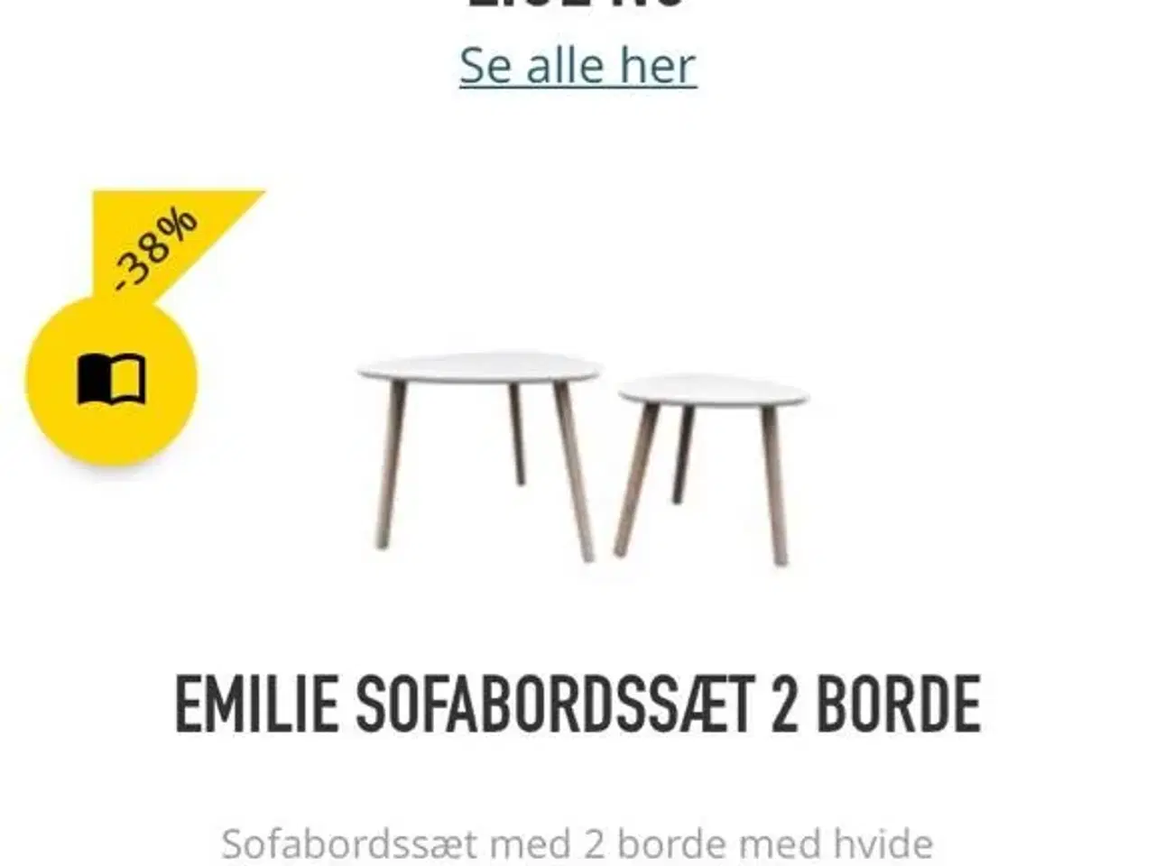 Billede 1 - Sofabord