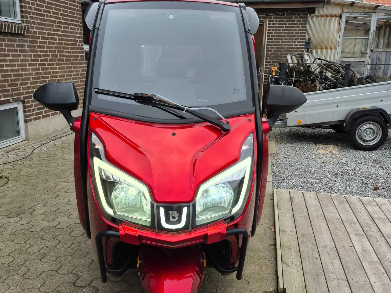 Billede 3 - Flot brugt Bach kabinescooter S90 = 55km 