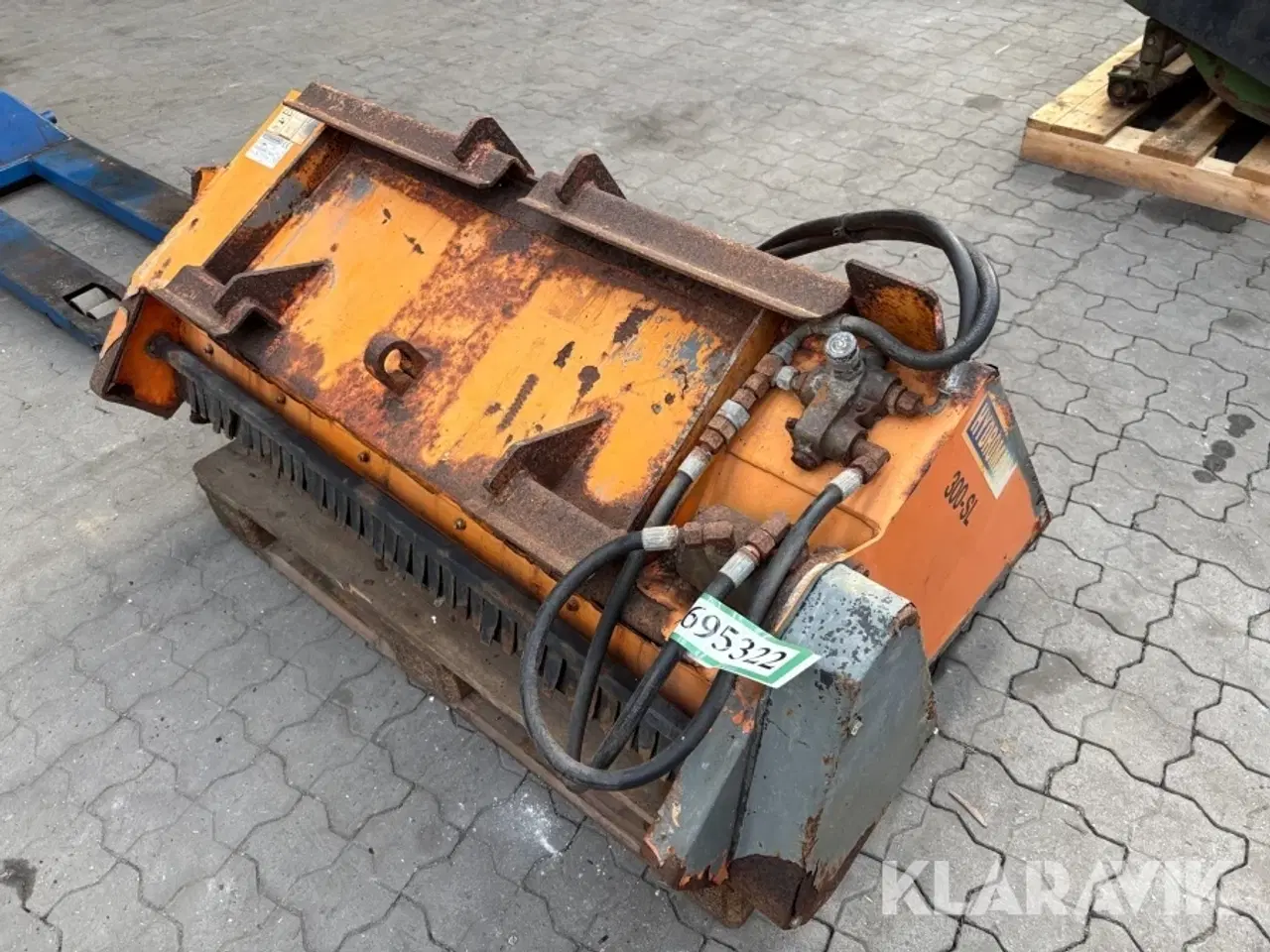 Billede 5 - Saltudlægger skovl Hydromann 300SL hydraulisk