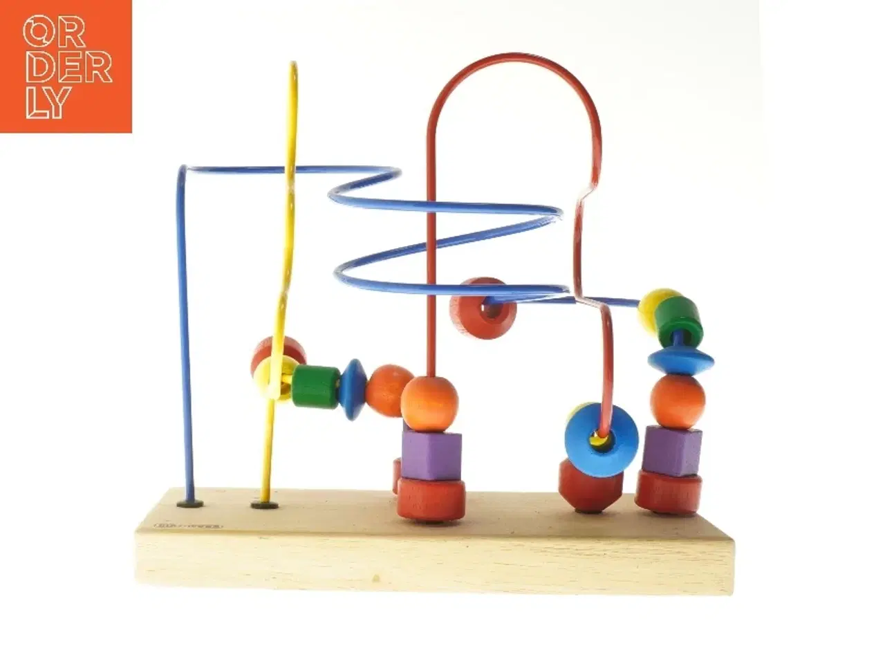 Billede 1 - Træperle labyrint legetøj fra Kids Wood (str. 30x29 cm)