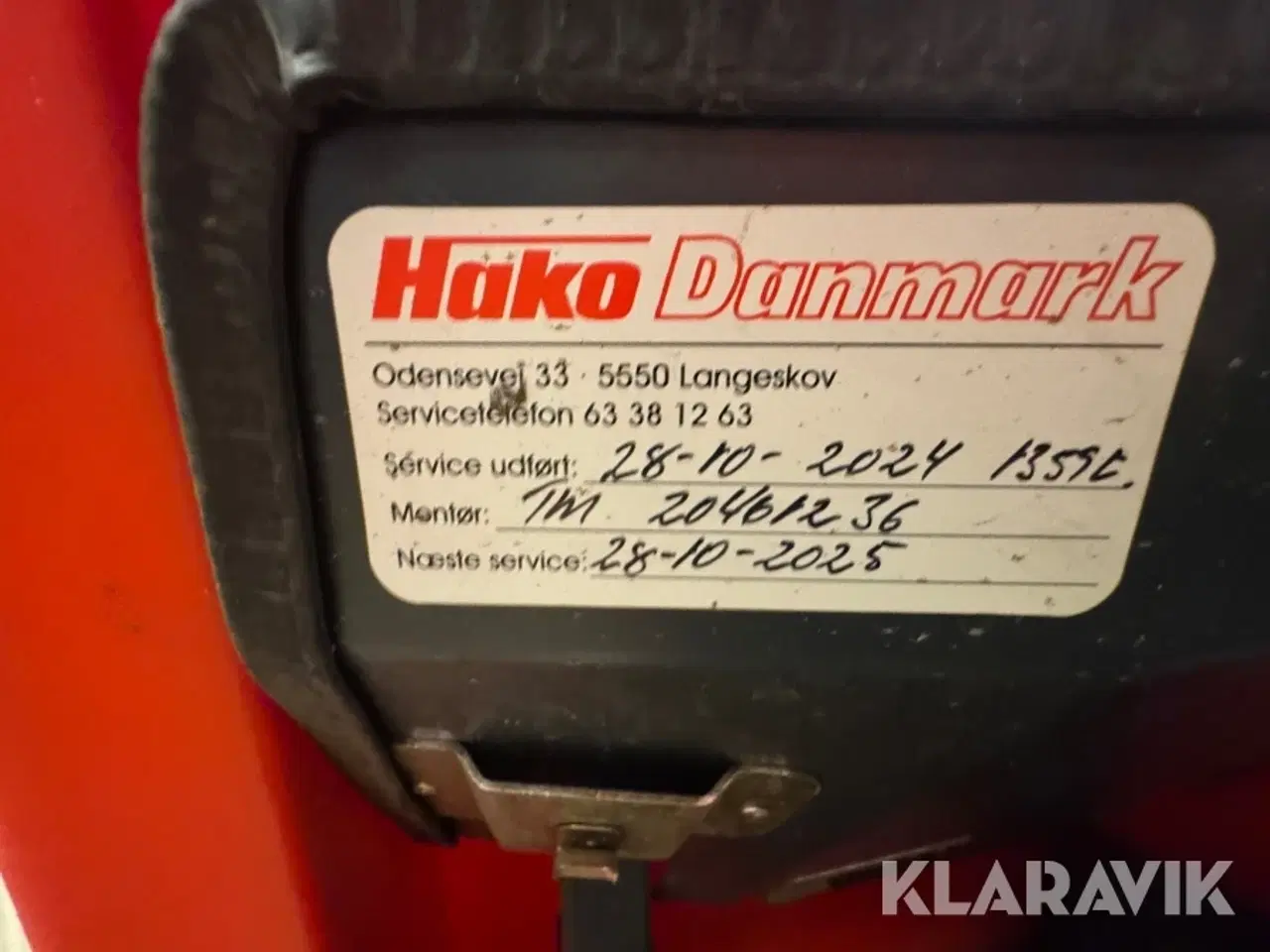 Billede 3 - Gulv vaskemaskine Hako Danmark B1100