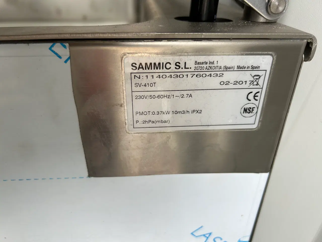 Billede 3 - Sammic sv 410T Industri vacuum pakker 