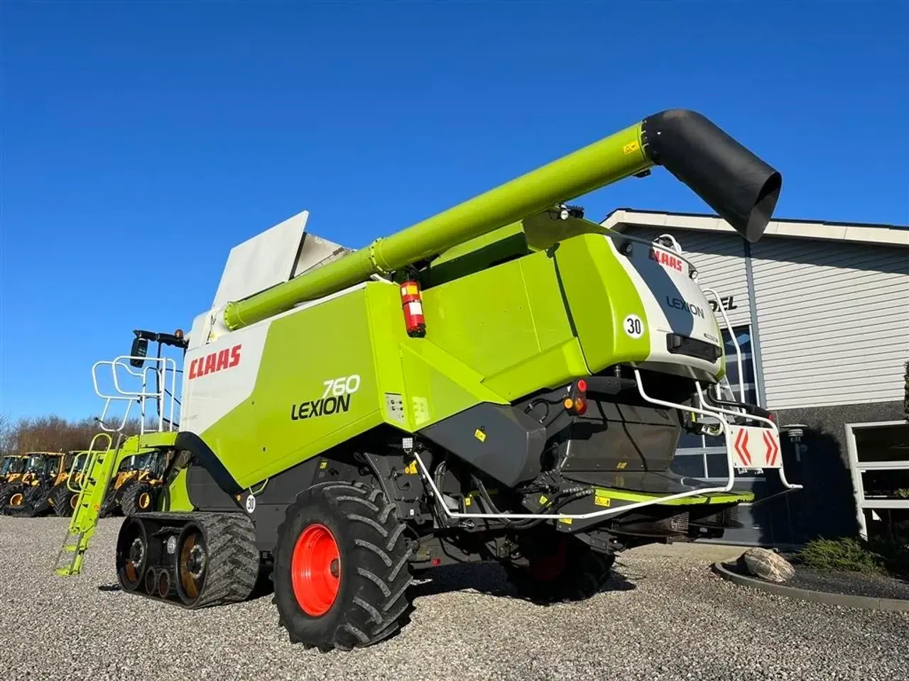 Billede 11 - CLAAS LEXION 760 TT  APS HYBRID. TERRA TRAC og Incl. Vario V1200 Skærebord.