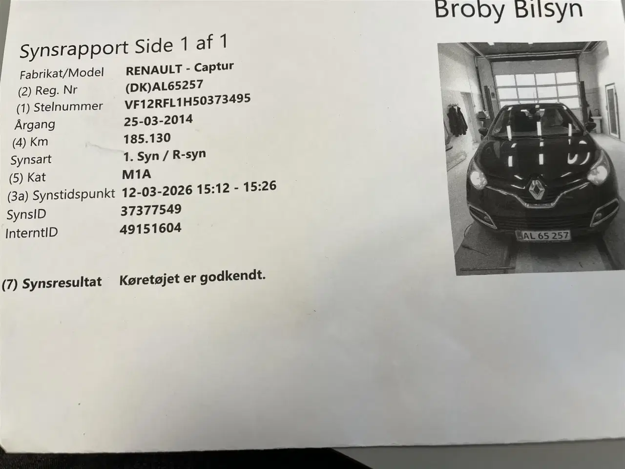 Billede 7 - Renault Captur 1,5 DCI FAP Expression Energy 90HK 5d