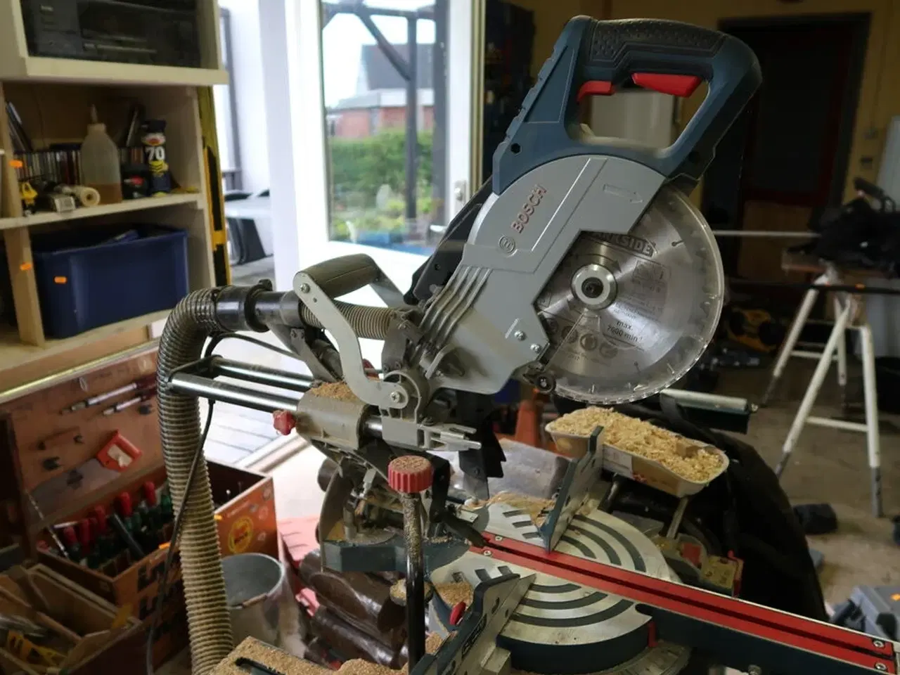 Billede 4 - Kap/geringssav BOSCH Professional GCM 8 SJL med stativ