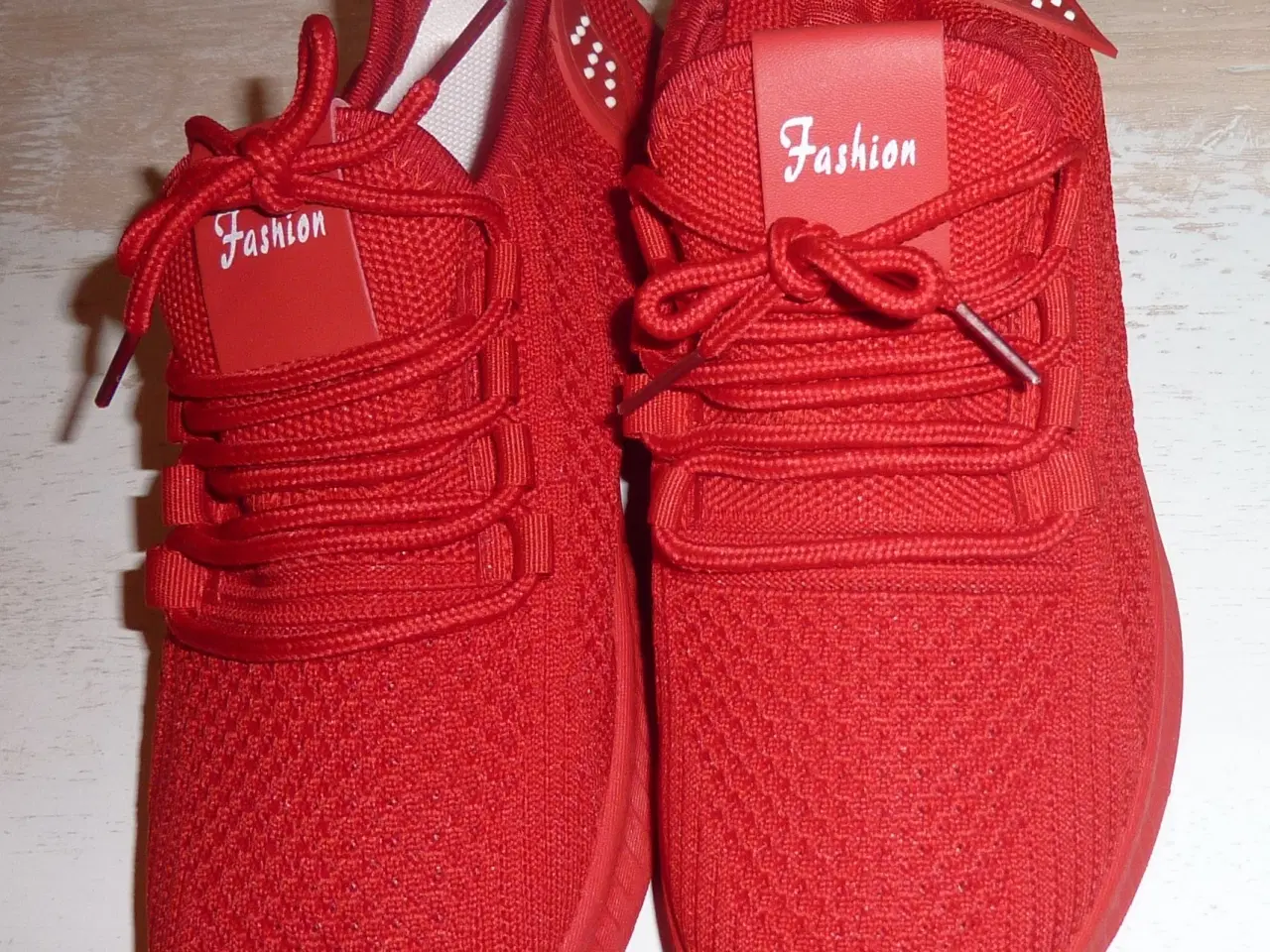 Billede 6 - Fashion Sneakers Rød Str. 37