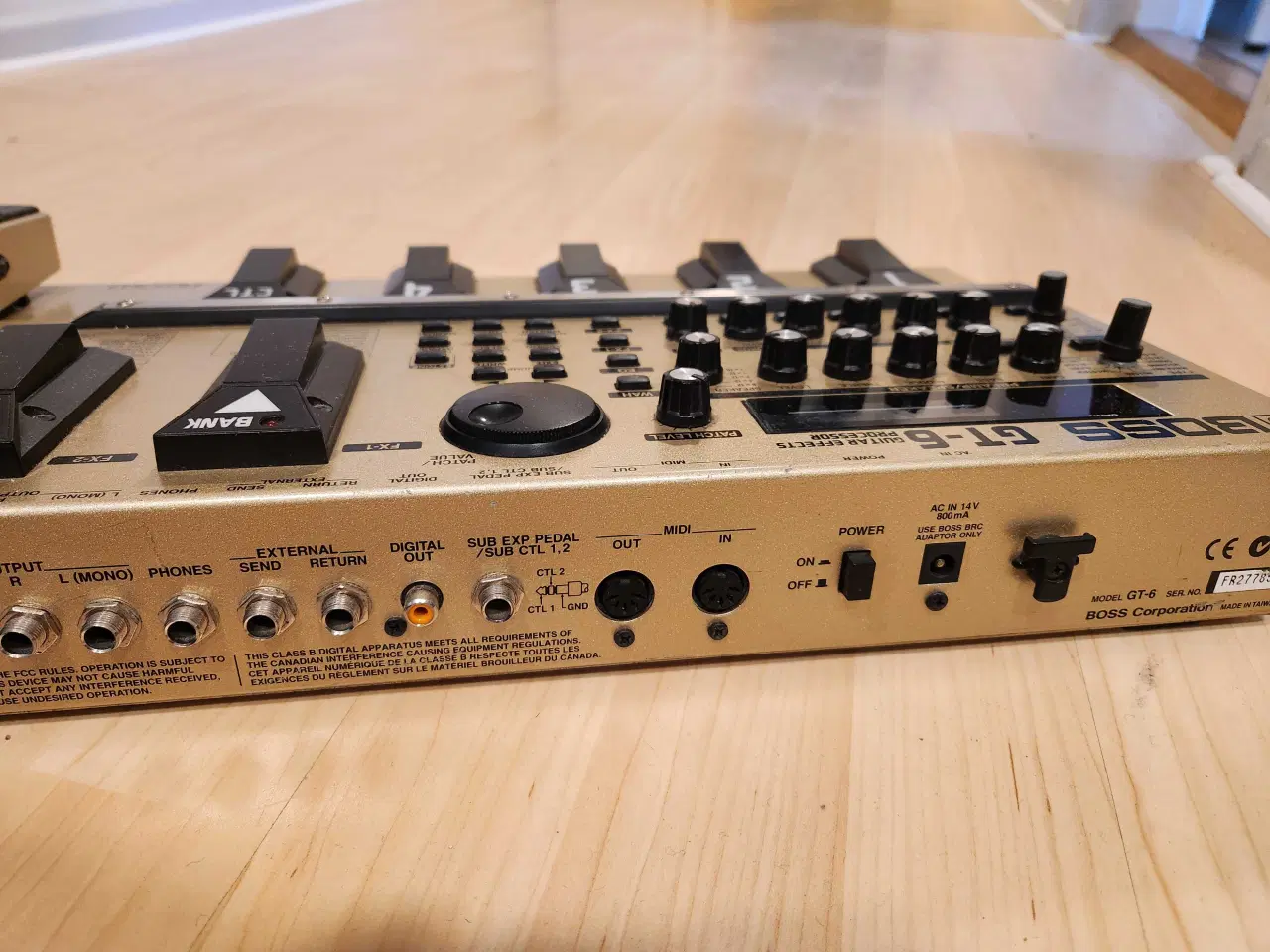 Billede 4 - SOLGT - BOSS Guitar effekt processor