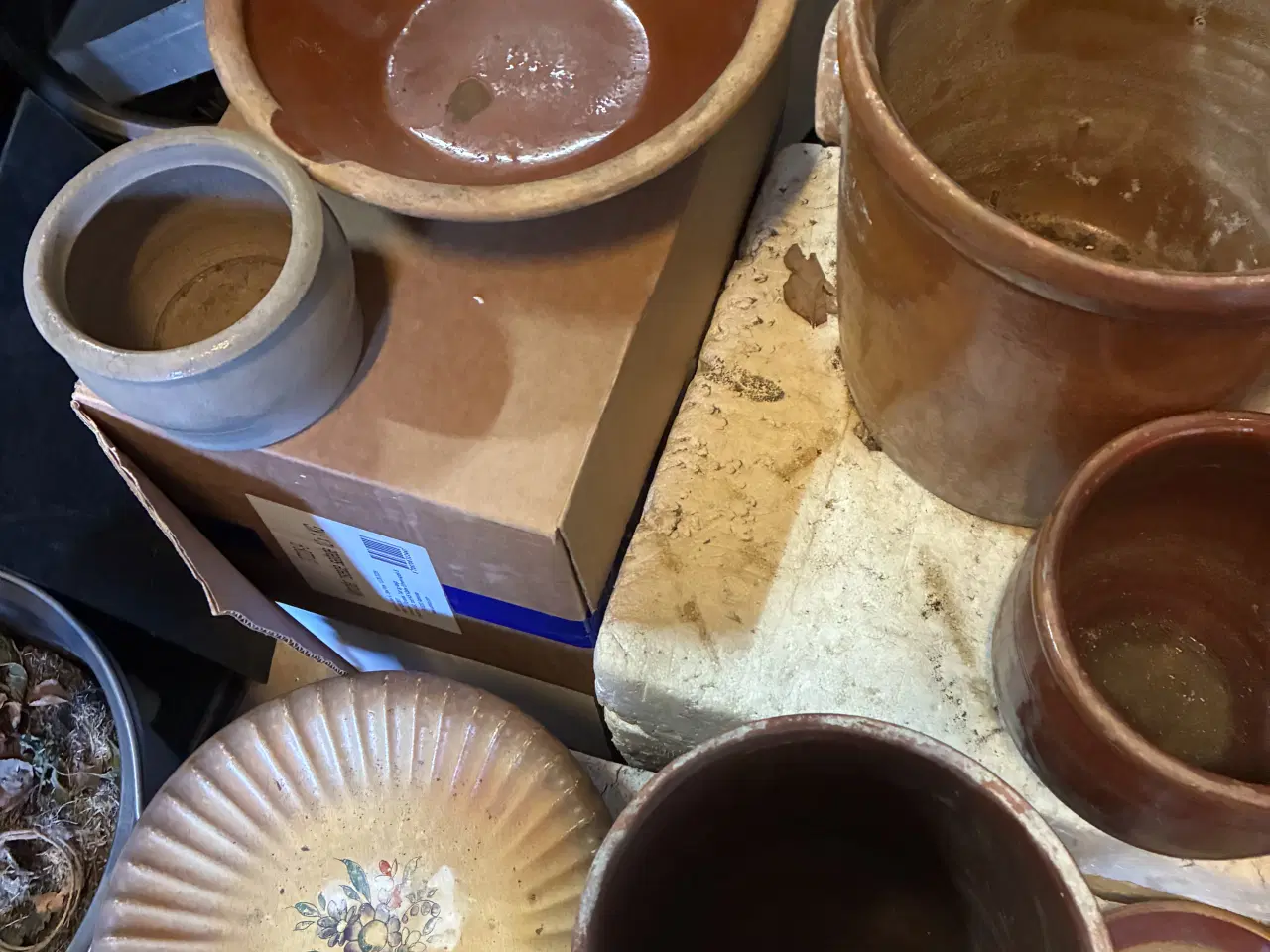 Billede 3 - Lerfade og krukker, 