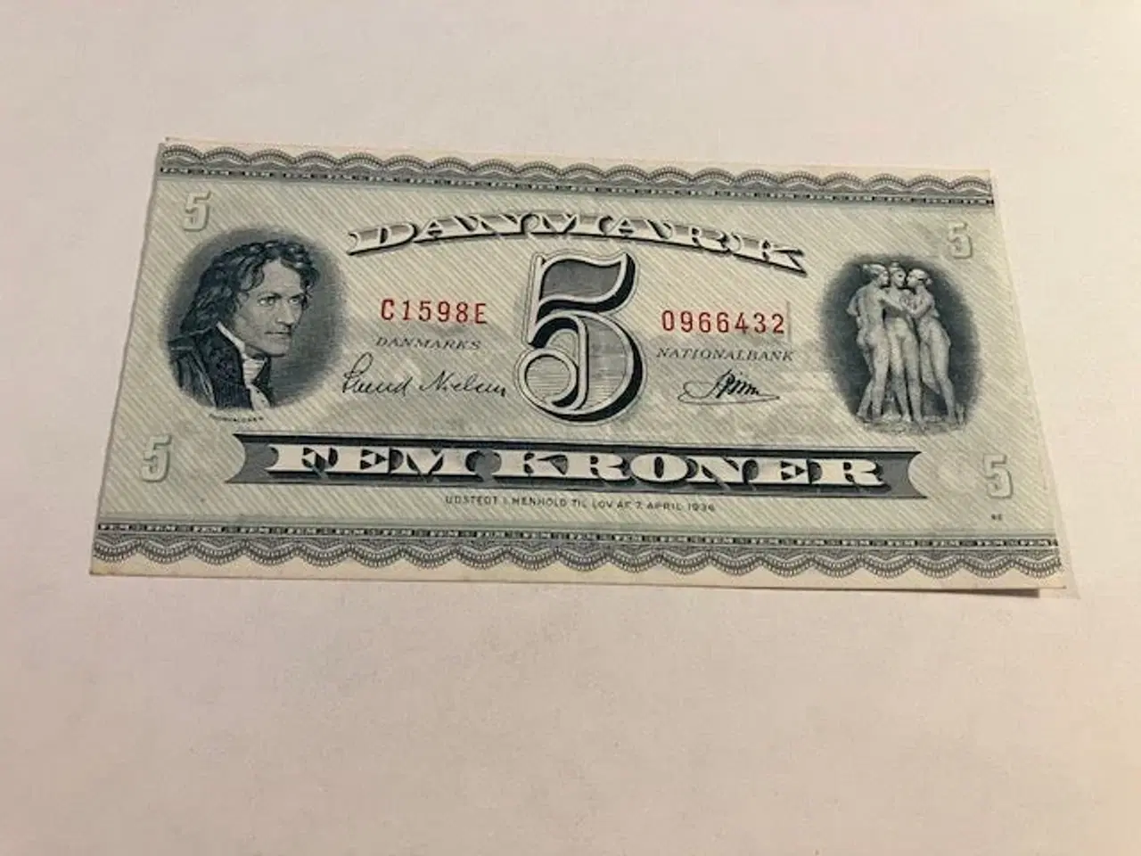 Billede 1 - 5 Kroner 1959 Danmark