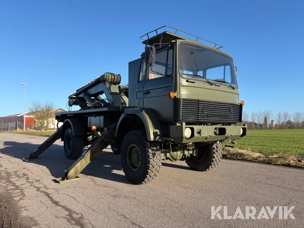 Billede 8 - Kranbil Magirus 168 4x4