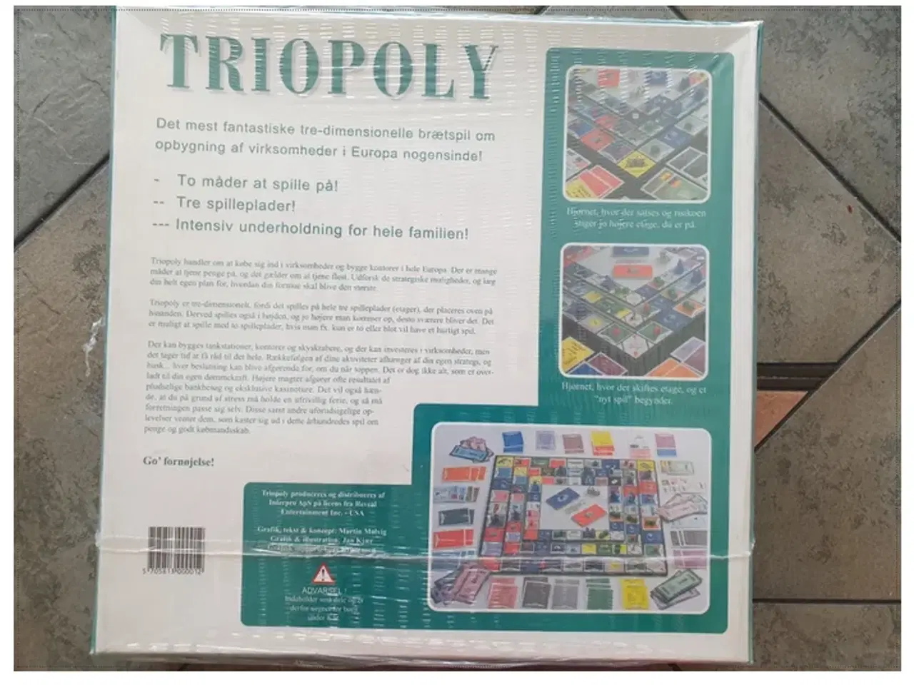 Billede 2 - Triopoly - tre-dimensionelt brætspil 