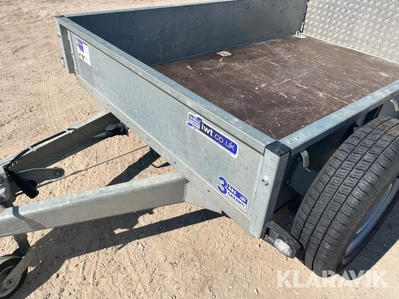 Billede 7 - Trailer Ifor Williams DB med rampe