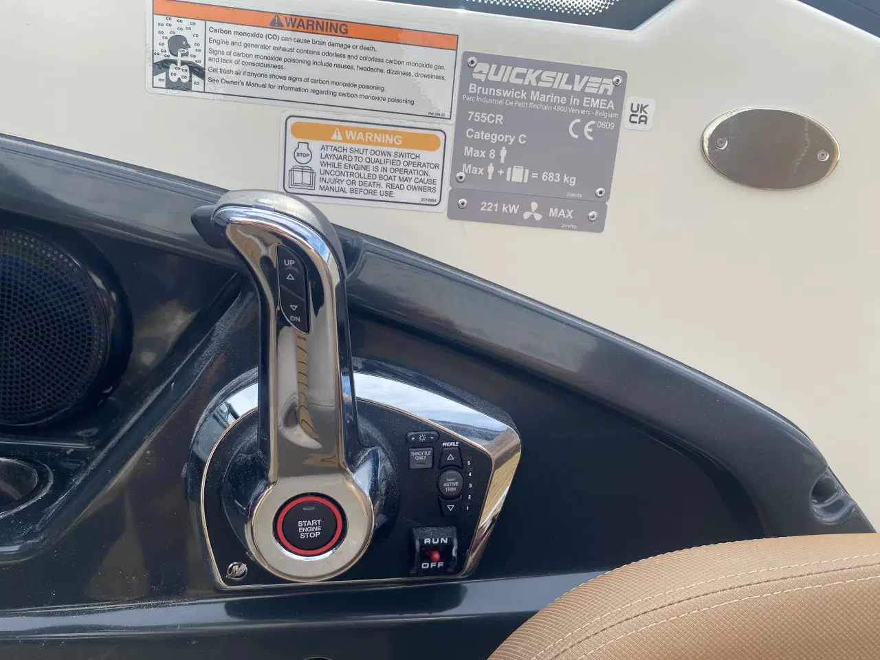 Billede 6 - Activ 755 Cruiser med 250 hk Mercury Verado 4,6L V8 XL - udstyr