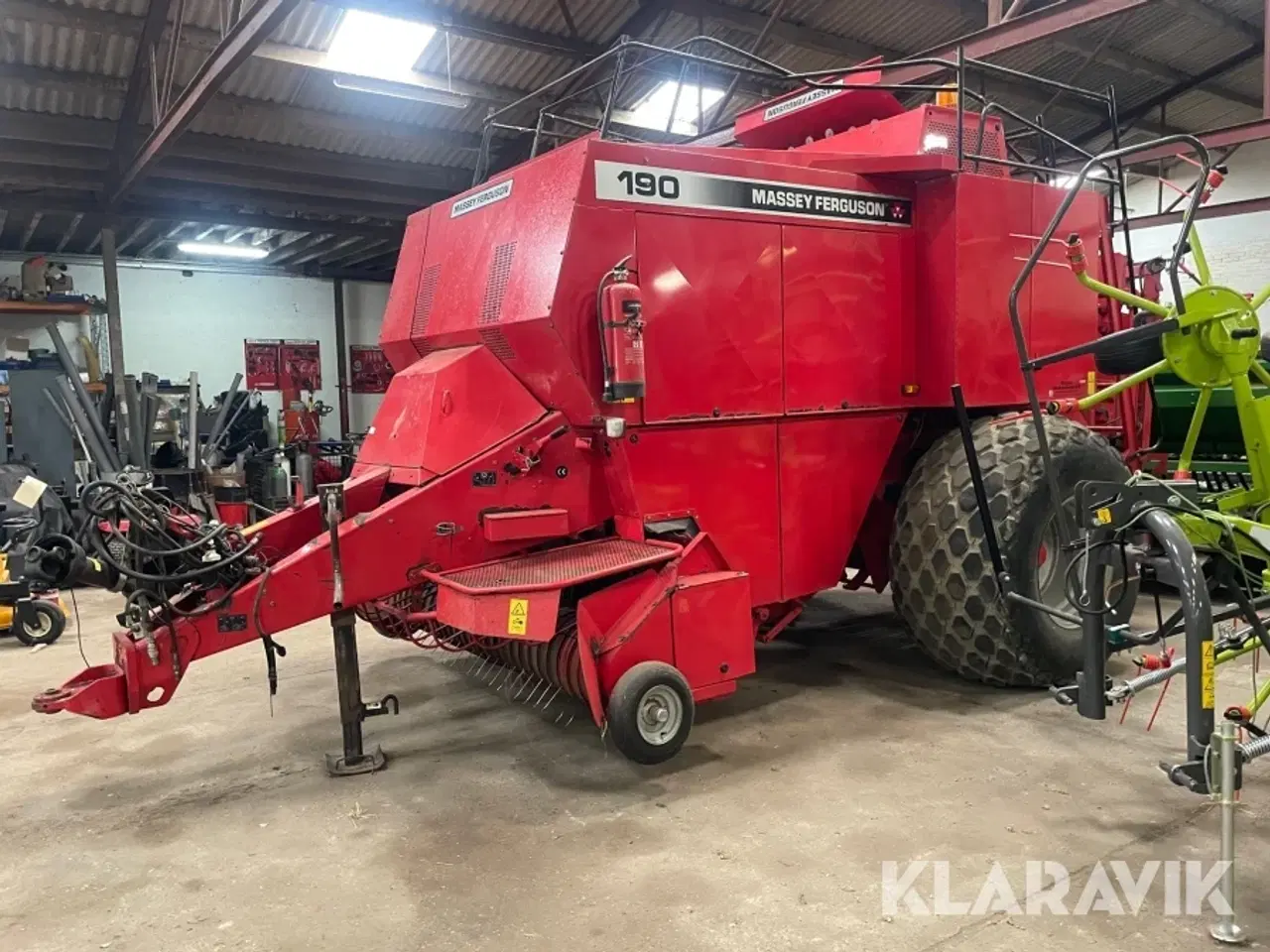 Billede 7 - Bigballepresser Massey Ferguson 190