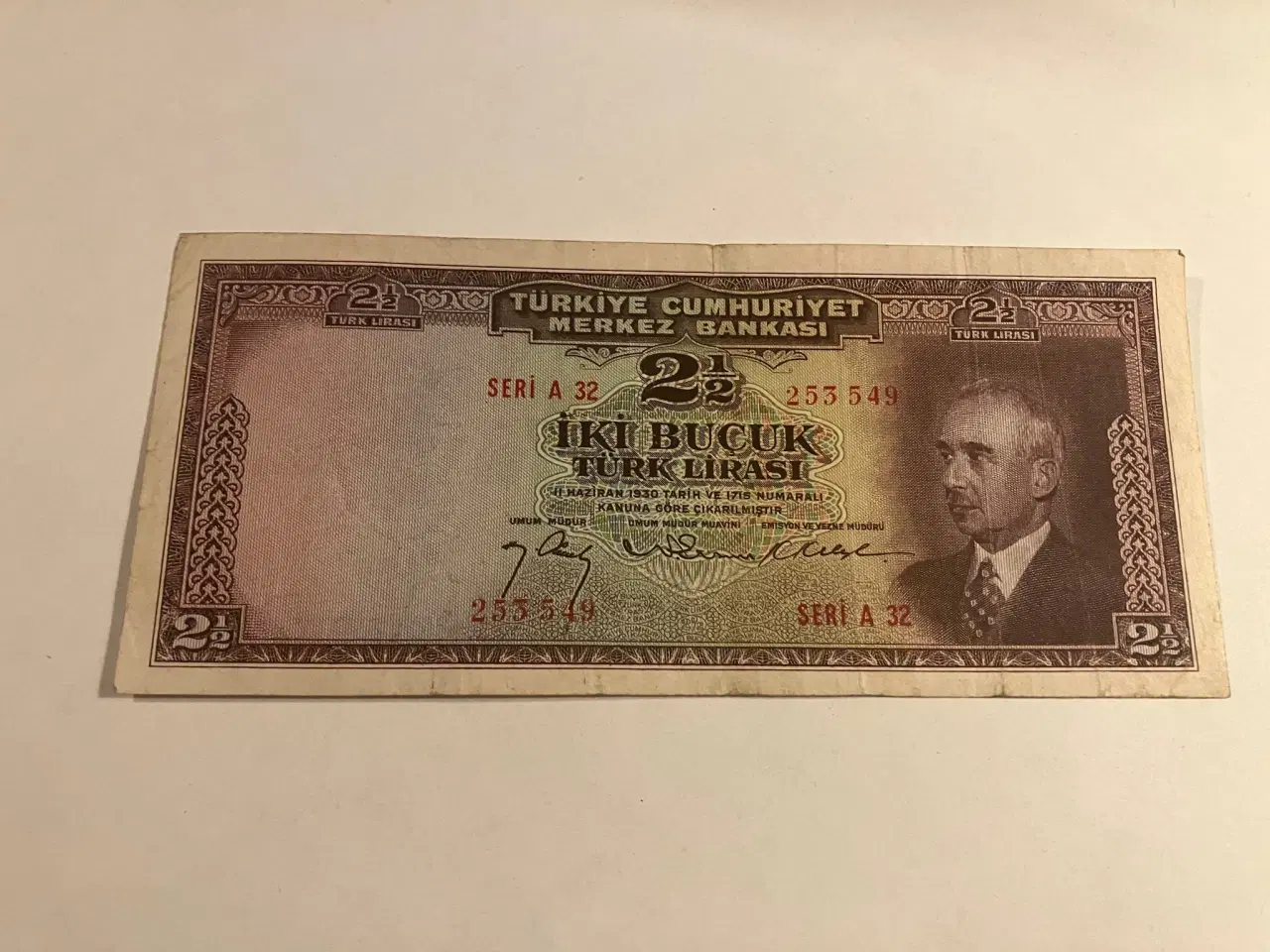 Billede 1 - 2 1/2 lira Turkey