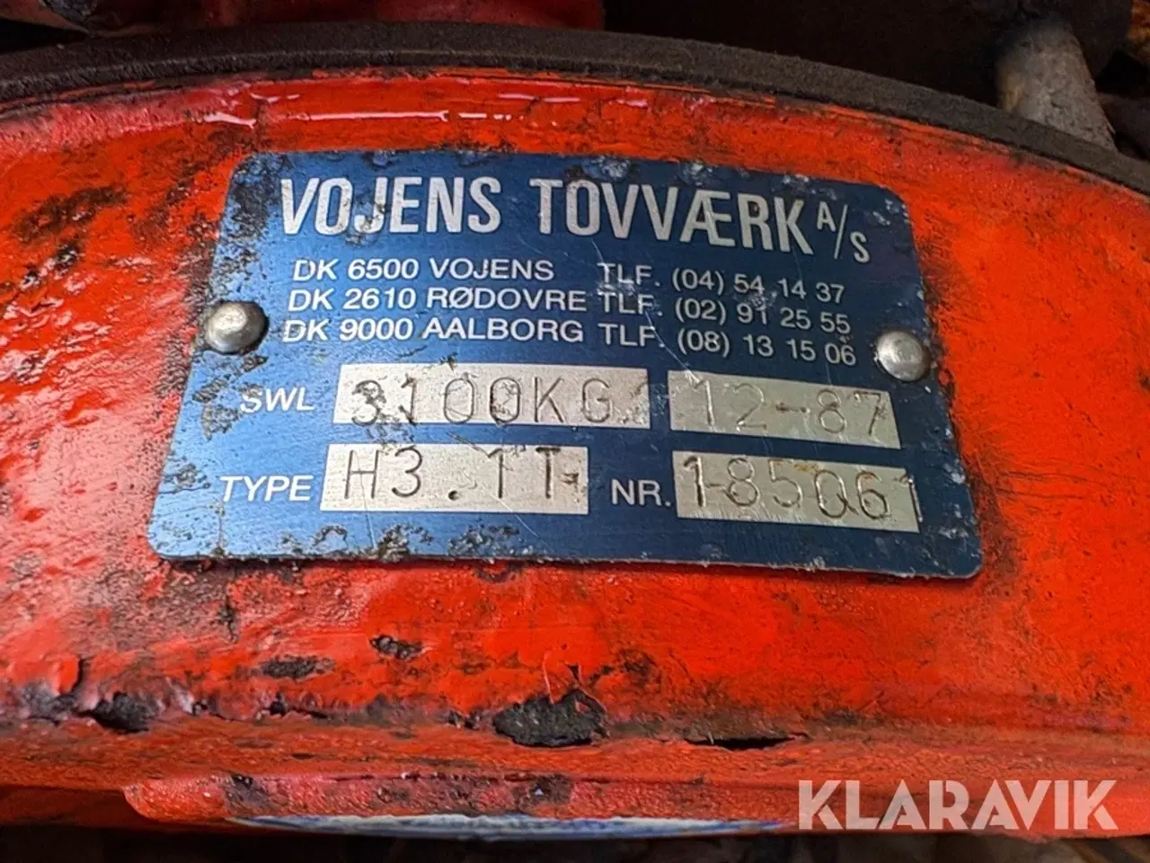 Billede 9 - Kædetaljer Vojens Tovværk H3. 1T 2 styk