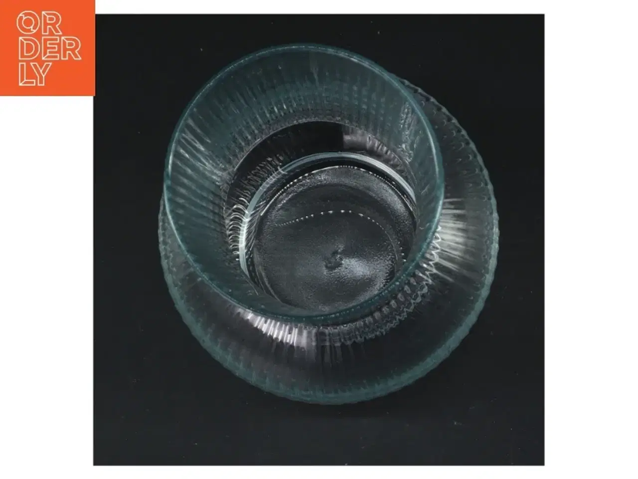 Billede 2 - Glasvase (str. Ø 8,5 cm længde 17,5 cm)