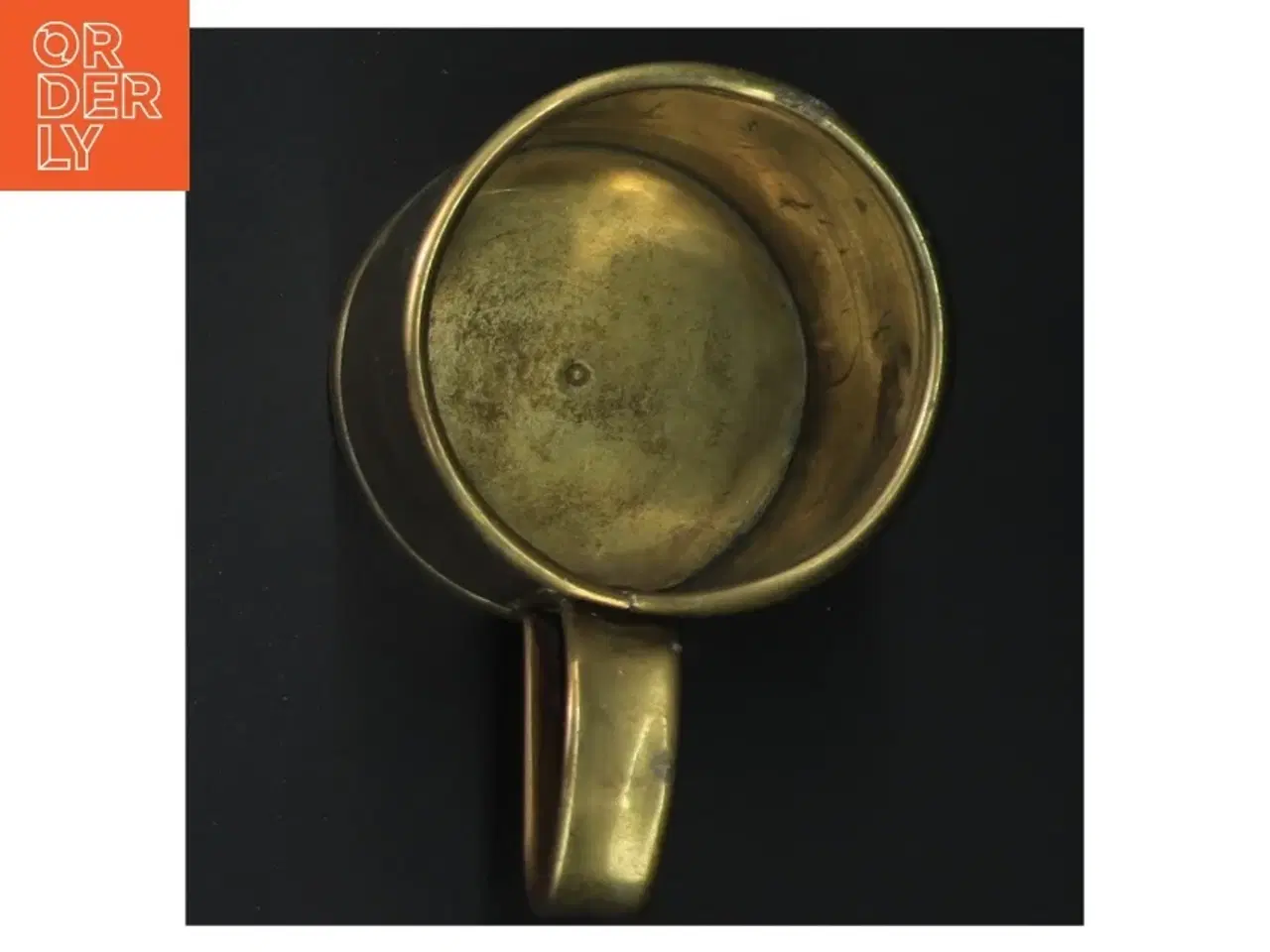 Billede 2 - Antikt Messingkrus (str. 7,5 cm)