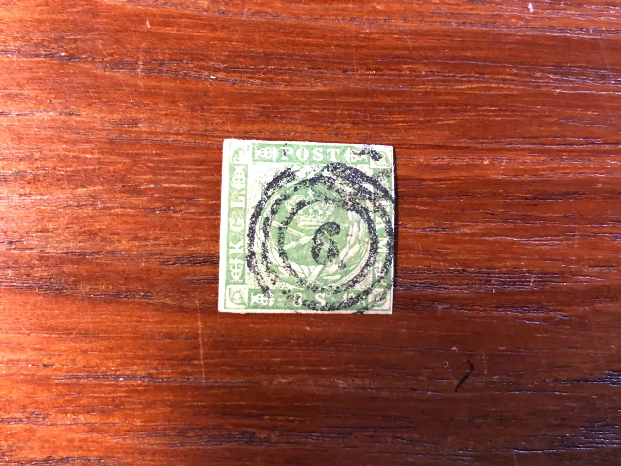 Billede 1 - Frimærke gammelt dansk skillingsmærke