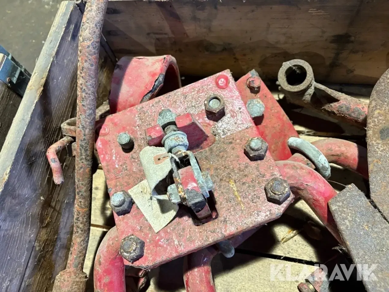 Billede 5 - Blandet lot plovdele til skjold / Kongskilde