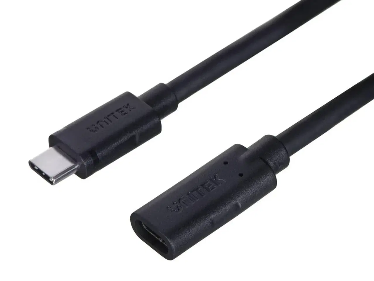 Billede 4 - USB-C forlængerkabel 5 m – UNITEK USB 3.2 Gen 2, sort