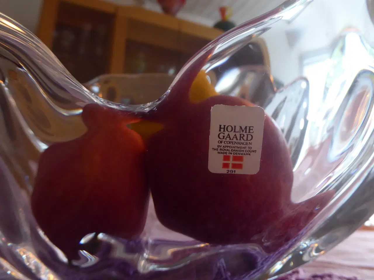 Billede 7 - Holmgaard Glasskål og Glasfad