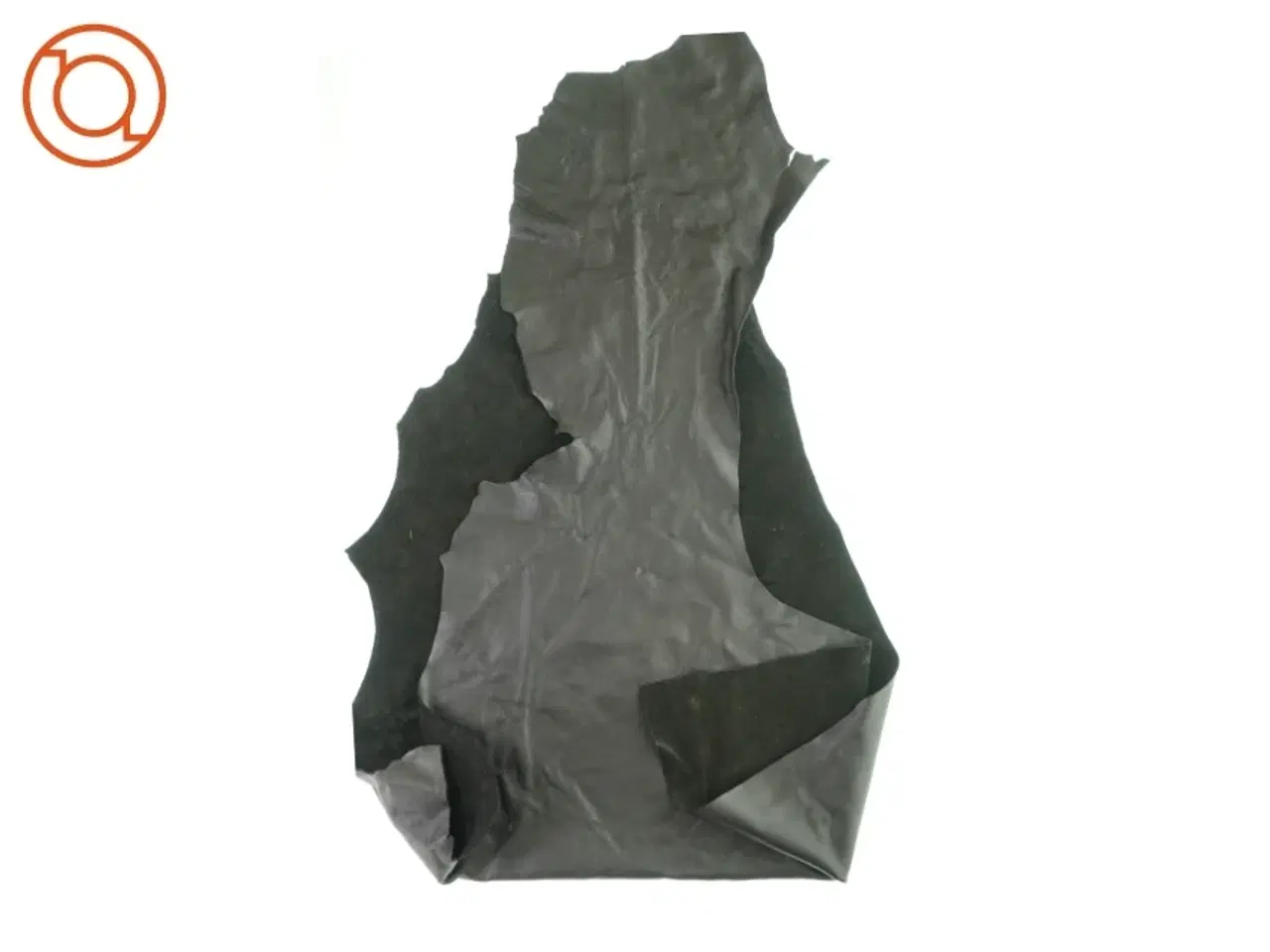 Billede 1 - Flot Stort stykke læder  Sort ( nyt ) (str. L: 200 B: 90 B: 40 cm)