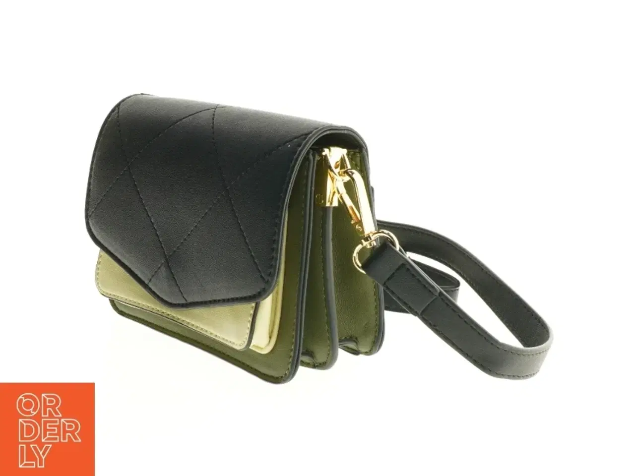 Billede 1 - Noella grøn og sort crossbody taske fra Noella (str. 17 x 13 x 7 cm)